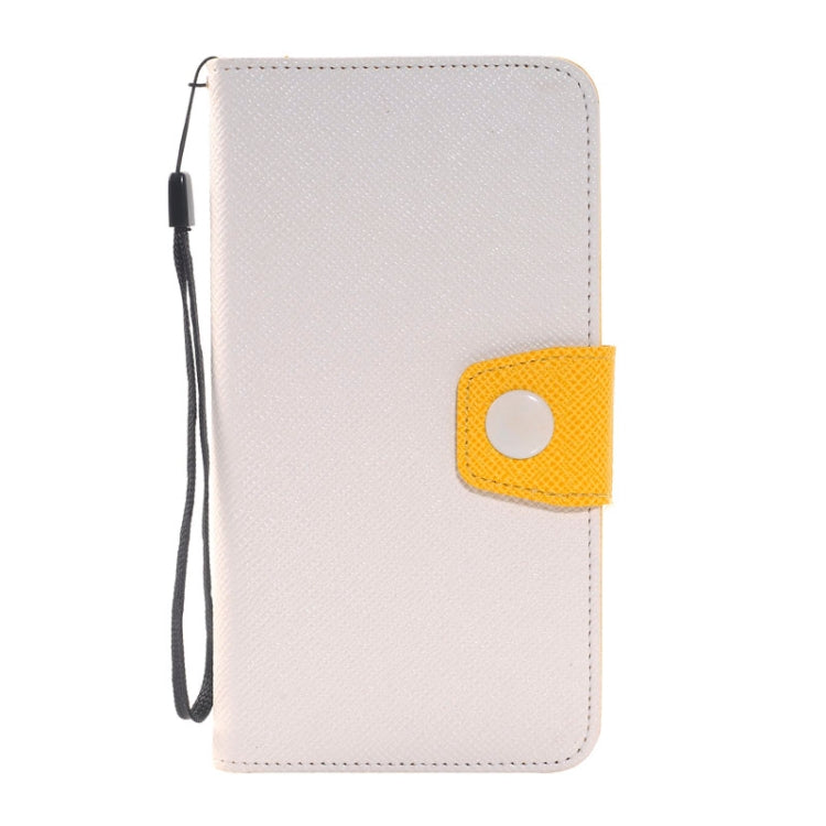 Color Matching Style Leather Case with Holder & Card Slots & Money Pocket for Galaxy Note 4