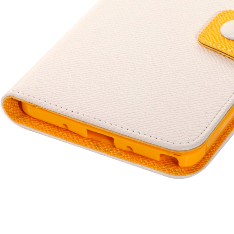 Color Matching Style Leather Case with Holder & Card Slots & Money Pocket for Galaxy Note 4