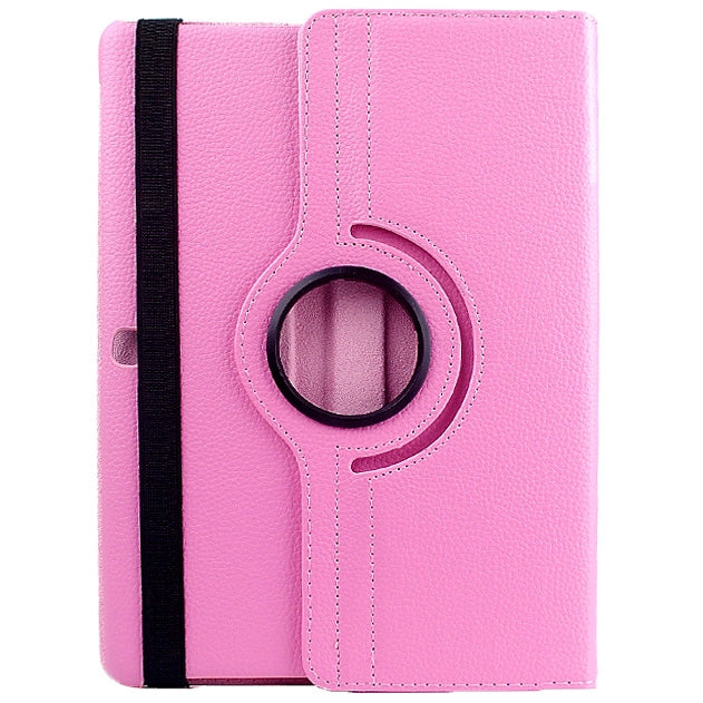 Litchi Texture 360 Degree Rotating Leather Case with Holder for Galaxy Tab S 10.5 / T800