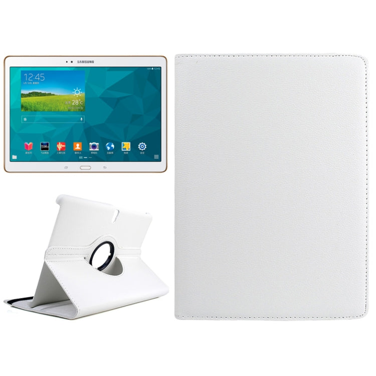 Litchi Texture 360 Degree Rotating Leather Case with Holder for Galaxy Tab S 10.5 / T800