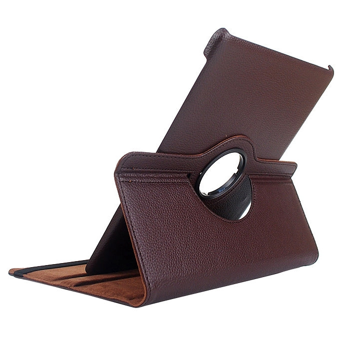 Litchi Texture 360 Degree Rotating Leather Case with Holder for Galaxy Tab S 10.5 / T800