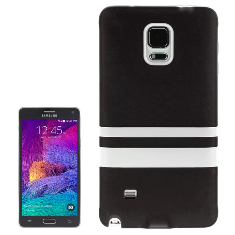 White Stripes TPU Case for Galaxy Note 4