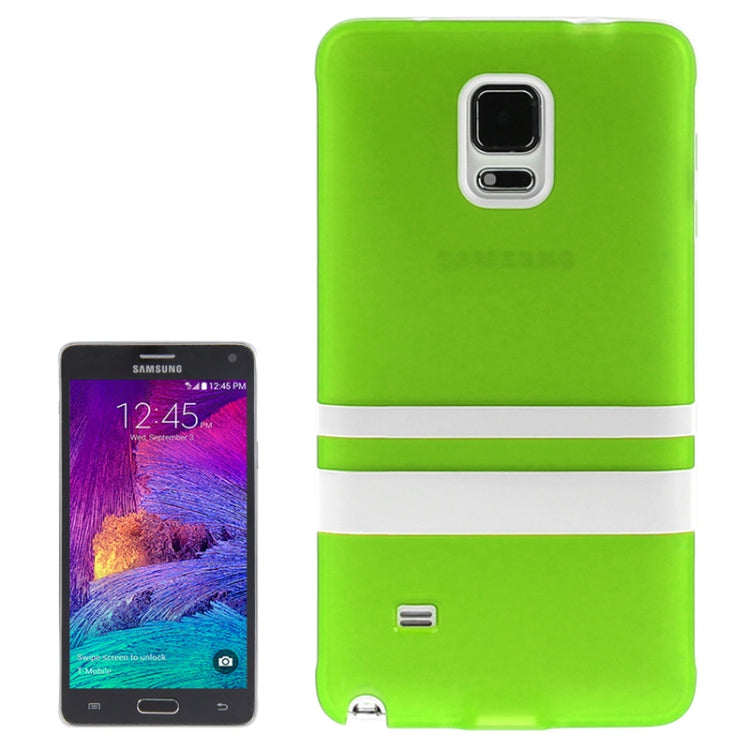White Stripes TPU Case for Galaxy Note 4