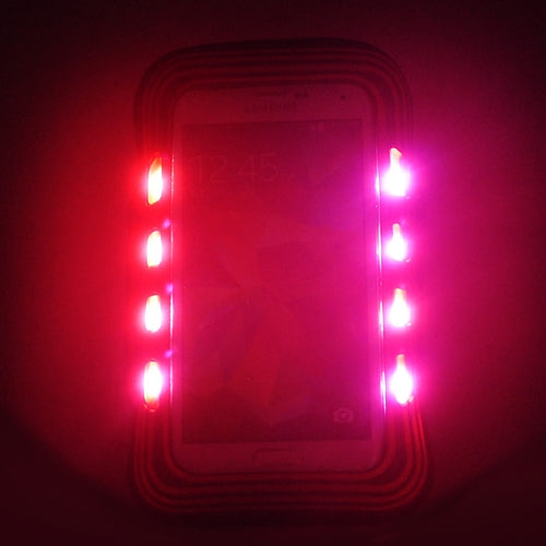 Colour Sport Armband Case with LED Lighting for Galaxy S7 / S6 / S6 Edge / S5 / S4 / S3