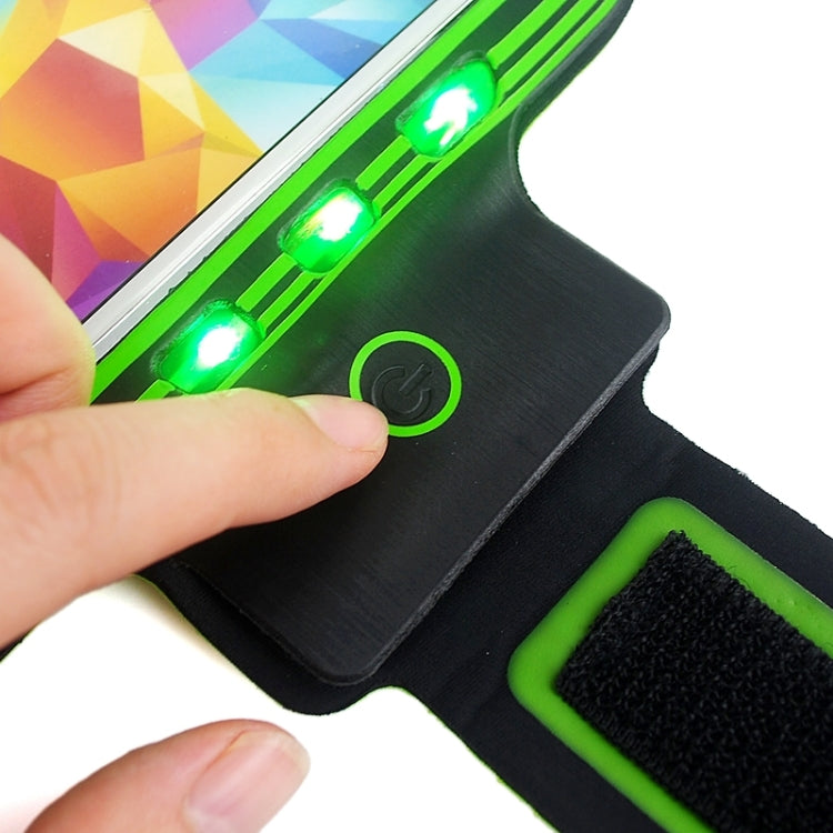 Colour Sport Armband Case with LED Lighting for Galaxy S7 / S6 / S6 Edge / S5 / S4 / S3