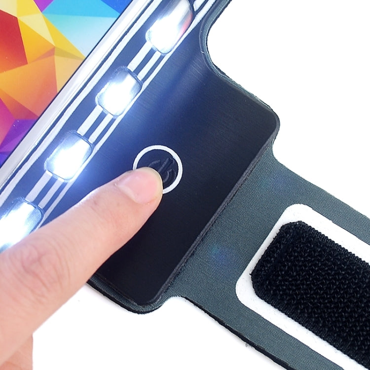 Colour Sport Armband Case with LED Lighting for Galaxy S7 / S6 / S6 Edge / S5 / S4 / S3