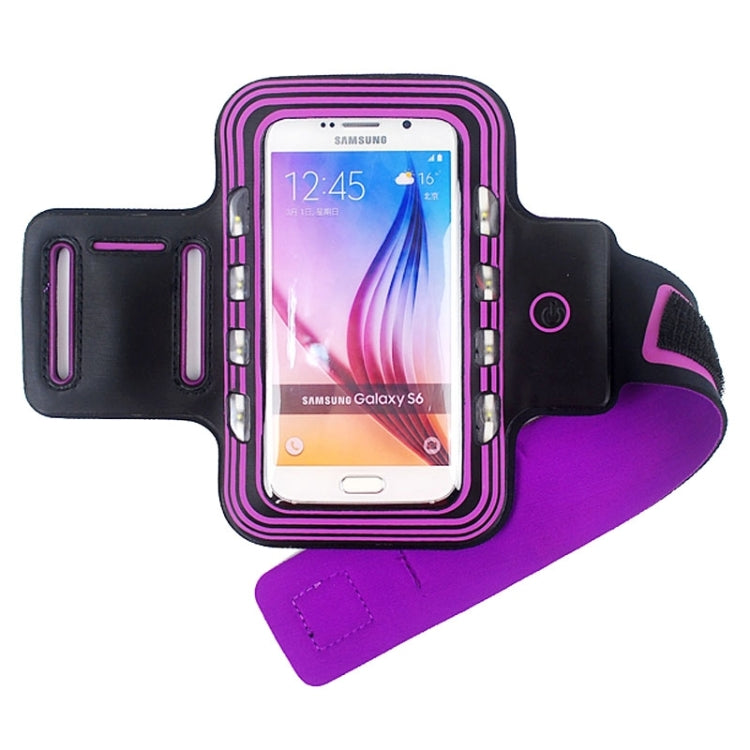 Colour Sport Armband Case with LED Lighting for Galaxy S7 / S6 / S6 Edge / S5 / S4 / S3