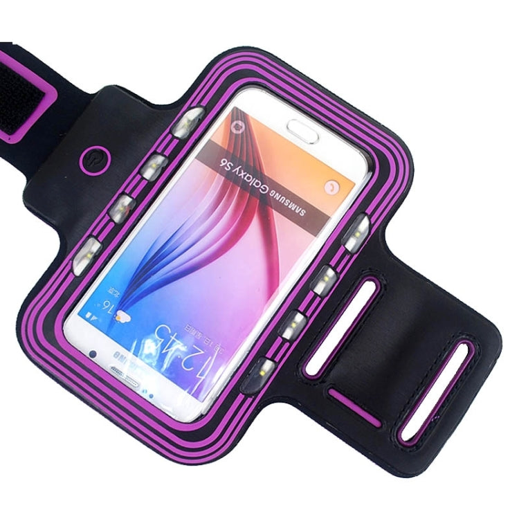 Colour Sport Armband Case with LED Lighting for Galaxy S7 / S6 / S6 Edge / S5 / S4 / S3