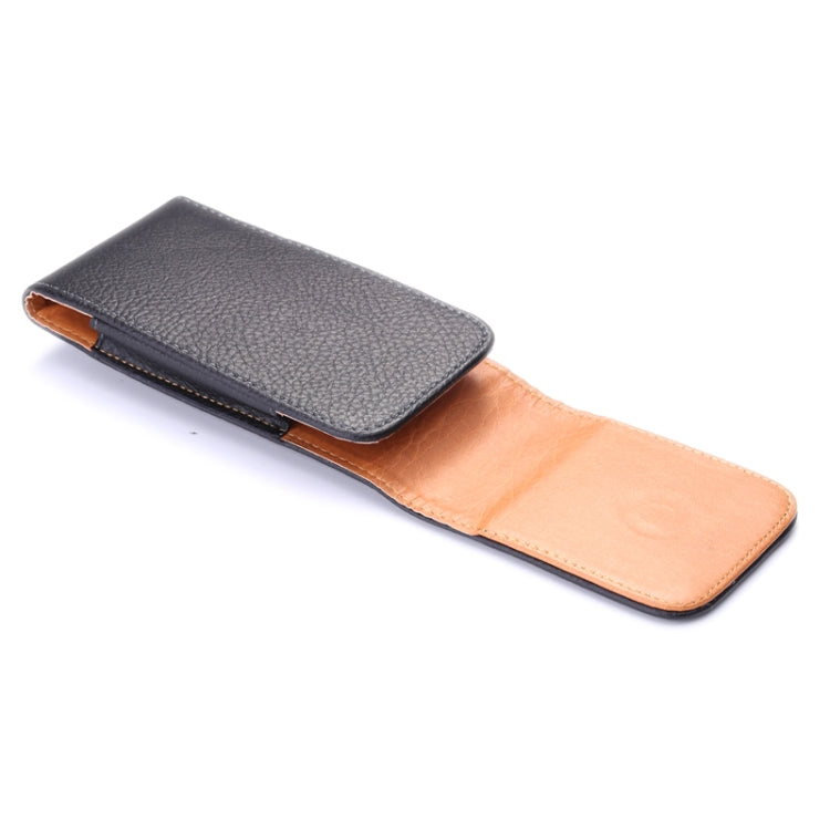 Litchi Texture Vertical Style Waist Bag for iPhone 6 & 6S / Galaxy S4 / i9500