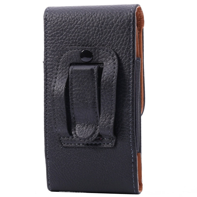 Litchi Texture Vertical Style Waist Bag for iPhone 6 & 6S / Galaxy S4 / i9500