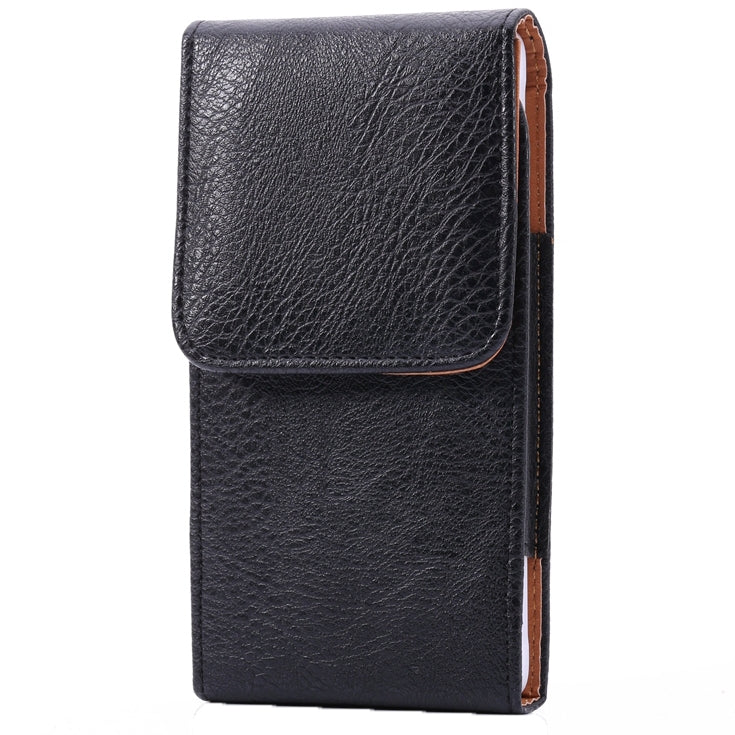 Litchi Texture Vertical Style Waist Bag for  iPhone 6S Plus, iPhone 6 Plus & 6S Plus, Galaxy Note 5 / Note 4 / Note 3 / Note II / N7100 / S6 Edge Plus / A8