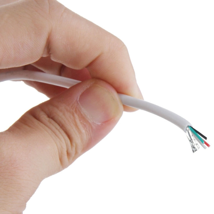 Micro USB Data Sync Charger Cable for Galaxy S IV / i9500 / i9300 / N7100, Nokia Lumia Series, LG Optimus Series, Sony Xperia Series , Length: 1m(White)