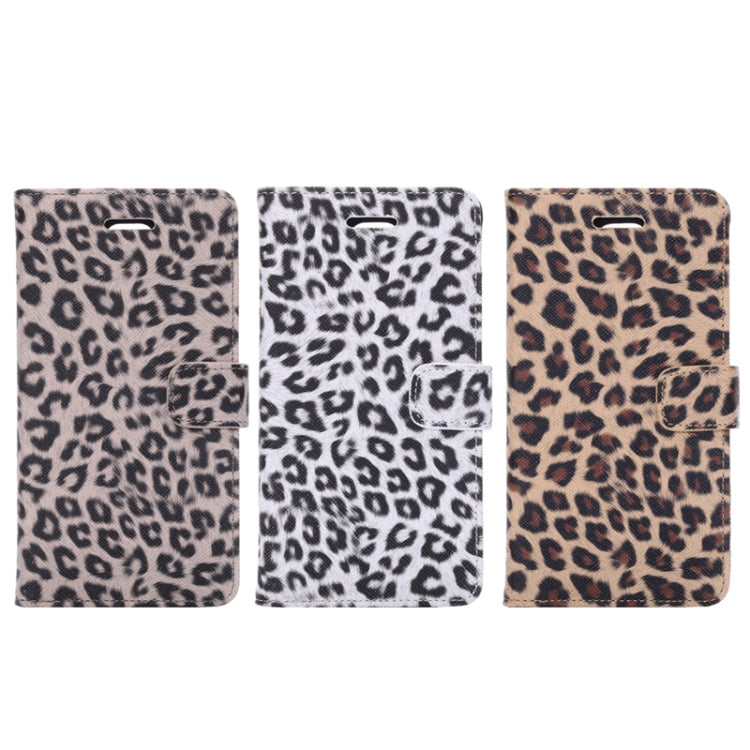 Leopard Pattern Leather Case with Holder & Card Slots & Money Pocket for Galaxy Note 4