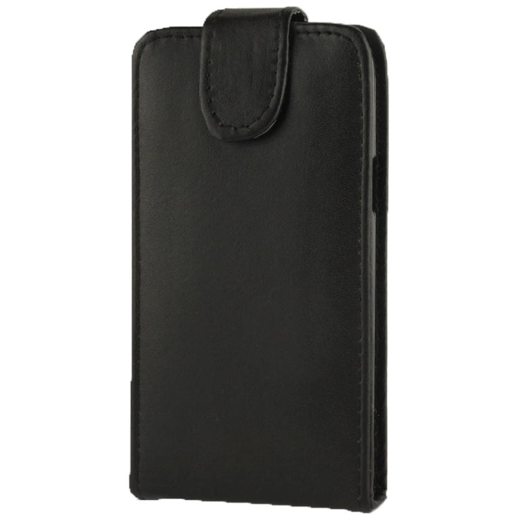 Vertical Flip Leather Case for Galaxy Trend 3 / G3502 (Black)