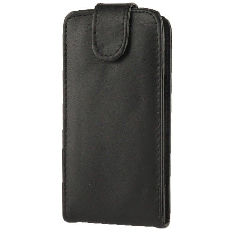 Vertical Flip Leather Case for Galaxy Express 2 / G3815 (Black)