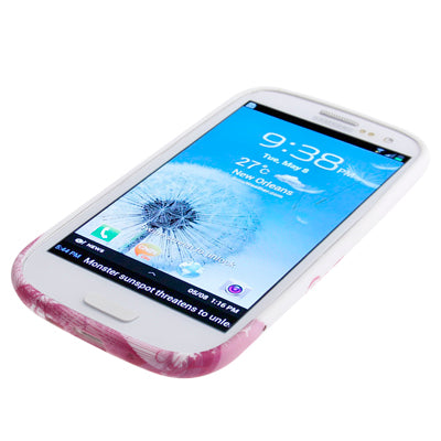 Heart Pattern TPU Protective Case for Galaxy SIII / i9300