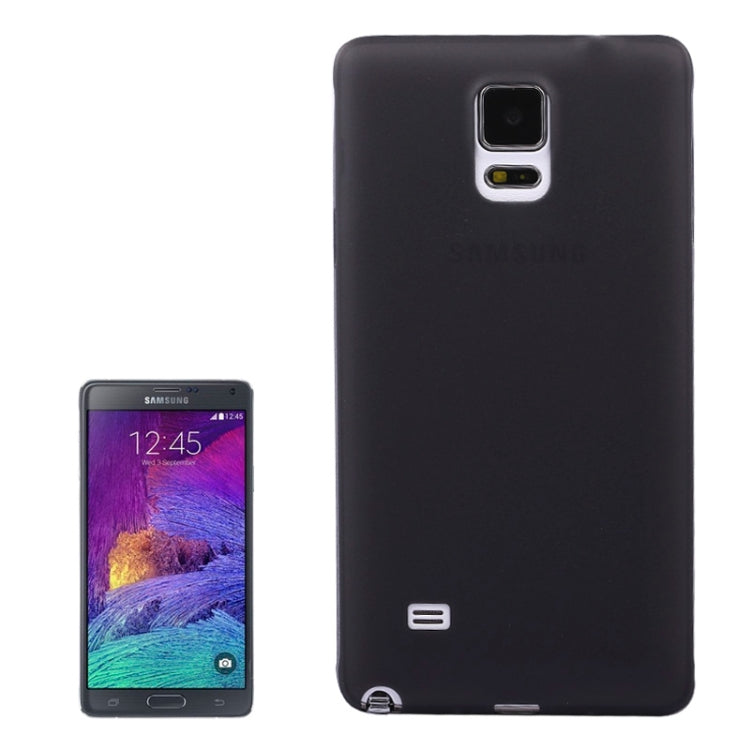 0.3mm Ultra-thin Frosted TPU Case for Galaxy Note 4