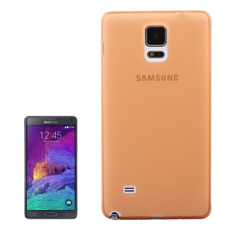 0.3mm Ultra-thin Frosted TPU Case for Galaxy Note 4