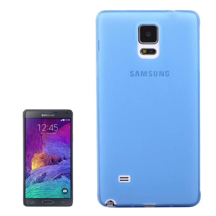 0.3mm Ultra-thin Frosted TPU Case for Galaxy Note 4