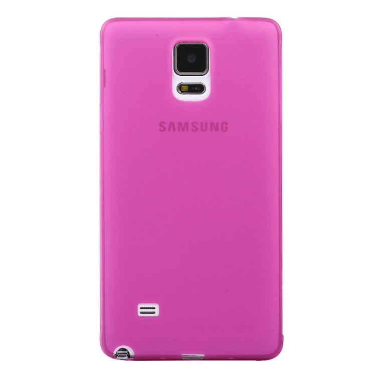 0.3mm Ultra-thin Frosted TPU Case for Galaxy Note 4