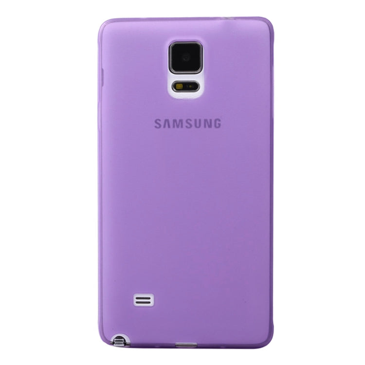 0.3mm Ultra-thin Frosted TPU Case for Galaxy Note 4