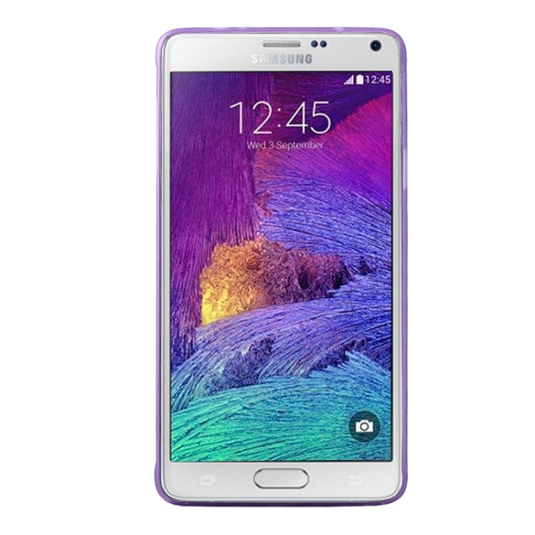0.3mm Ultra-thin Frosted TPU Case for Galaxy Note 4
