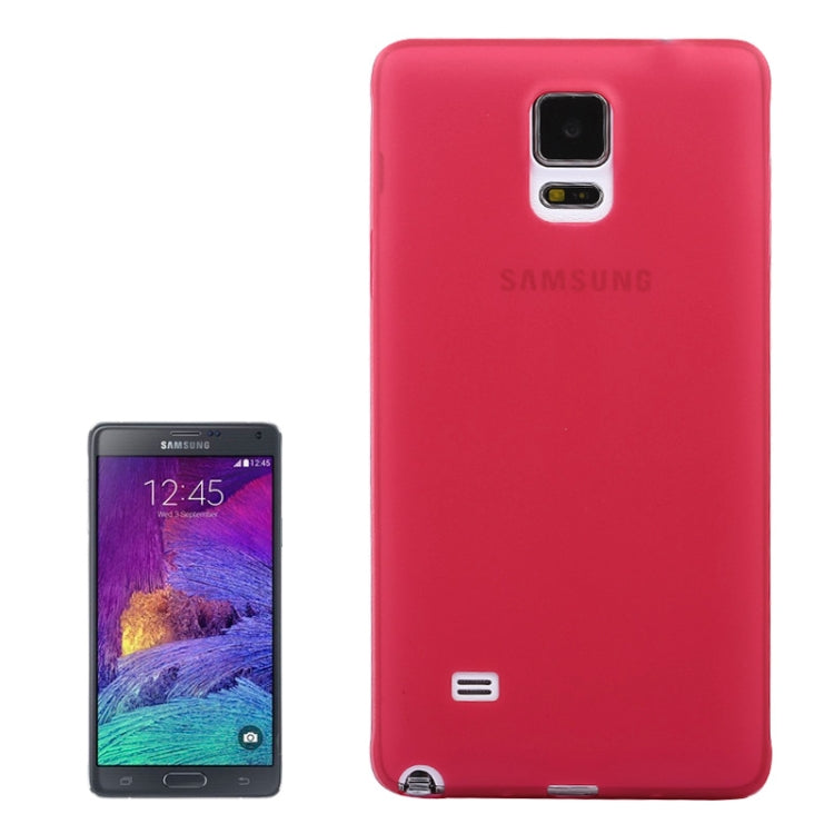 0.3mm Ultra-thin Frosted TPU Case for Galaxy Note 4