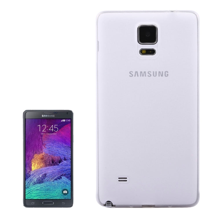 0.3mm Ultra-thin Frosted TPU Case for Galaxy Note 4