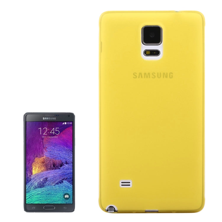 0.3mm Ultra-thin Frosted TPU Case for Galaxy Note 4