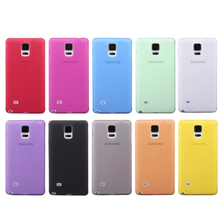 0.3mm Ultra-thin Frosted TPU Case for Galaxy Note 4