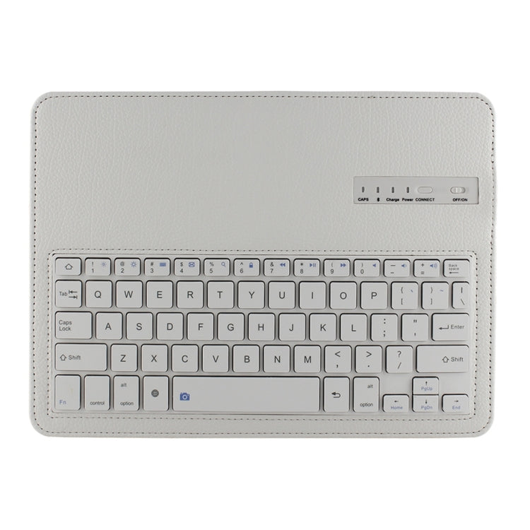 For Galaxy Tab S 10.5 / T800 Bluetooth Keyboard Litchi Texture Leather Tablet Case with Sleep / Wake-up Function & Holder