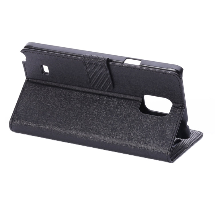 Oracle Texture Leather Case with Holder & Card Slots & Money Pocket for Galaxy Note 4