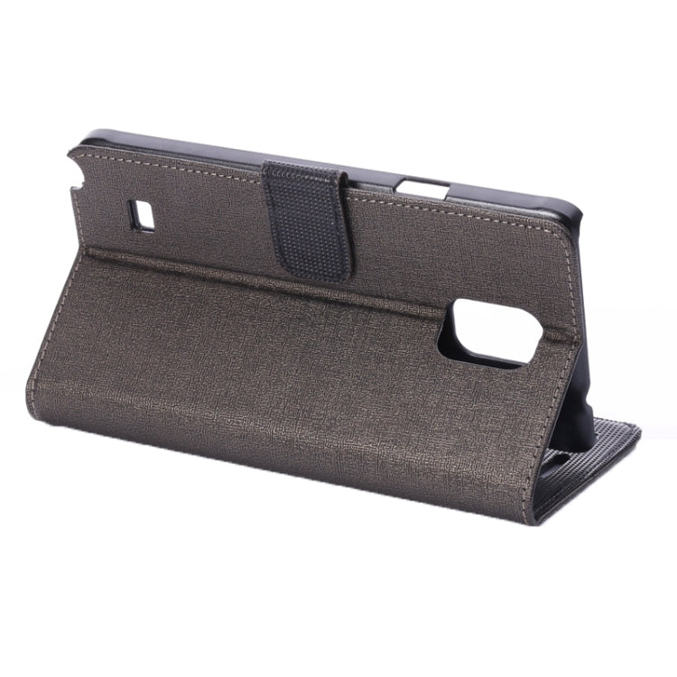 Oracle Texture Leather Case with Holder & Card Slots & Money Pocket for Galaxy Note 4
