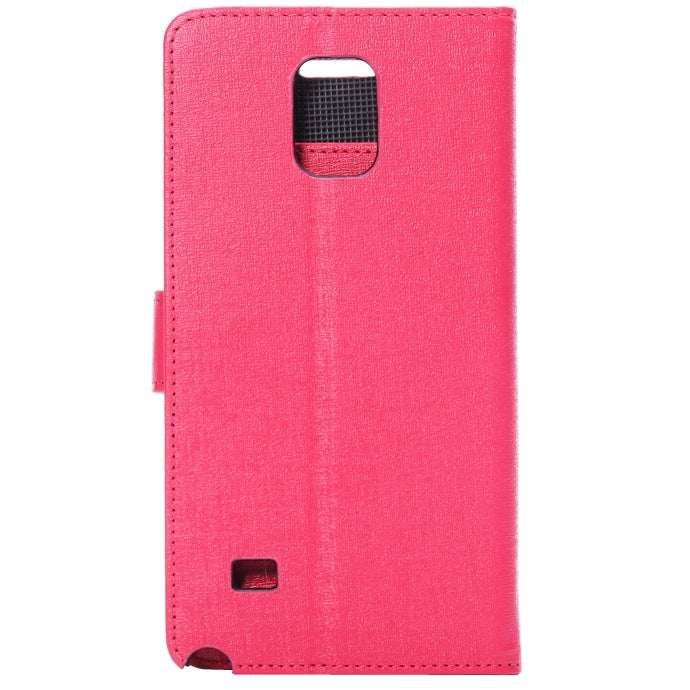 Oracle Texture Leather Case with Holder & Card Slots & Money Pocket for Galaxy Note 4