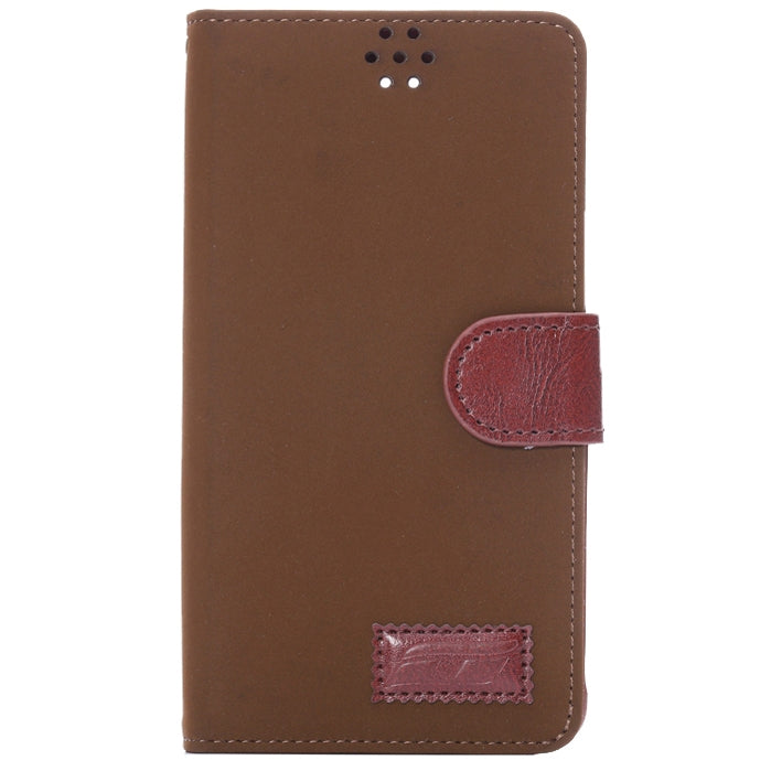 Canvas Texture Leather Case with Holder & Card Slots for Galaxy Note 4