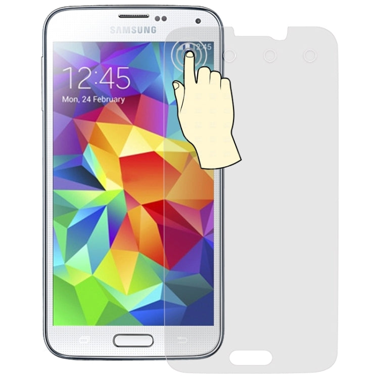 Smart Touch Tempered Glass Film with Shortcut Key Function for Galaxy S5 / G900