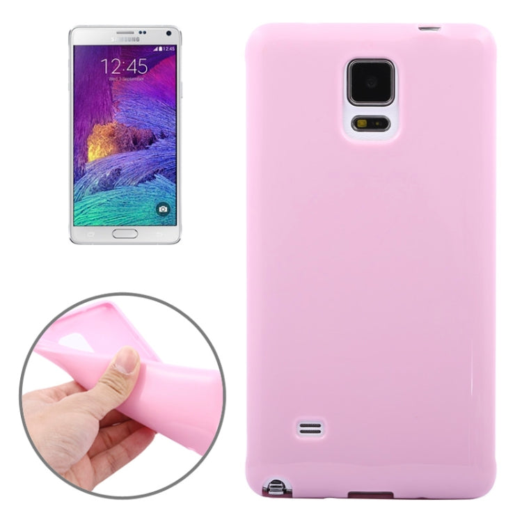 Smooth Surface TPU Case for Galaxy Note 4