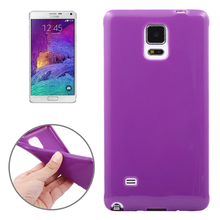 Smooth Surface TPU Case for Galaxy Note 4