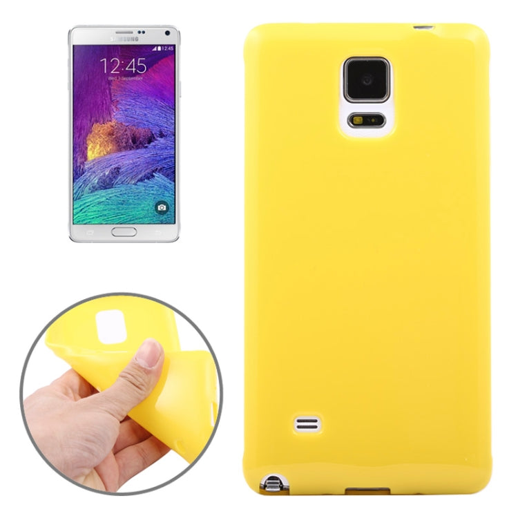 Smooth Surface TPU Case for Galaxy Note 4