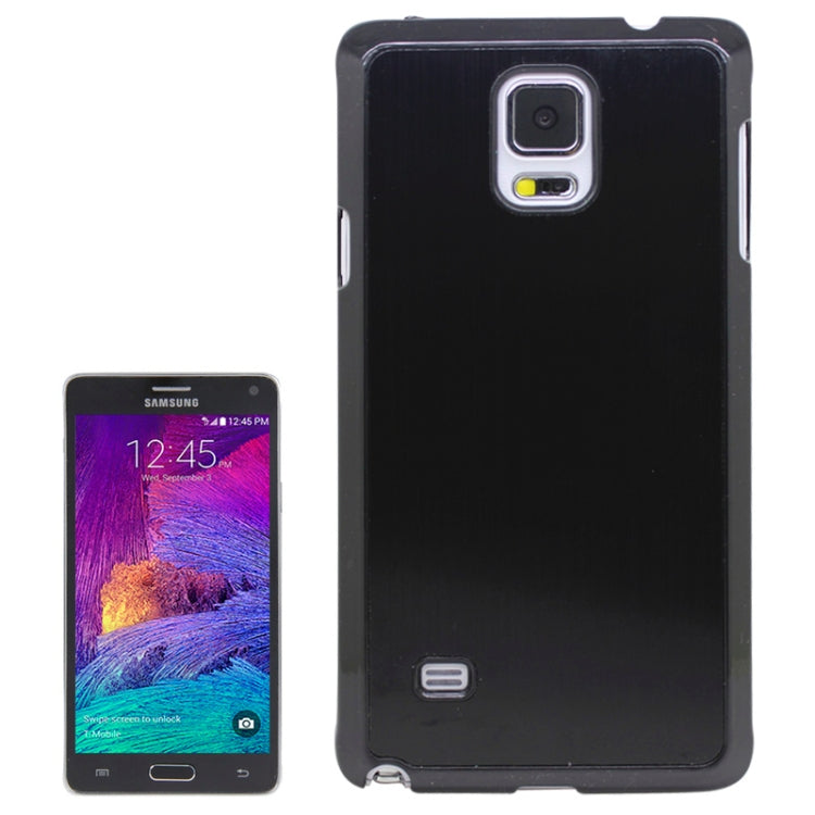 Brushed Texture Plastic Case for Galaxy Note 4