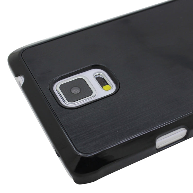 Brushed Texture Plastic Case for Galaxy Note 4