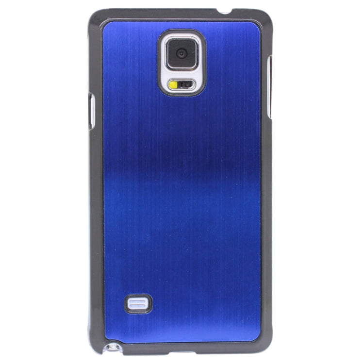 Brushed Texture Plastic Case for Galaxy Note 4
