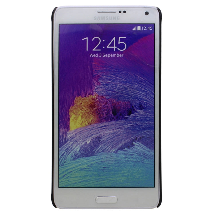 Brushed Texture Plastic Case for Galaxy Note 4