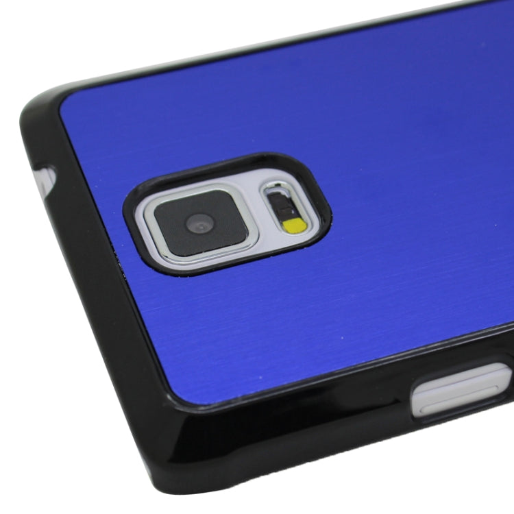 Brushed Texture Plastic Case for Galaxy Note 4