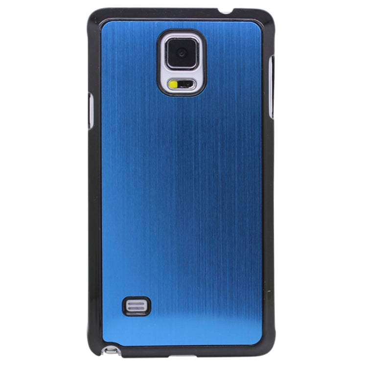 Brushed Texture Plastic Case for Galaxy Note 4