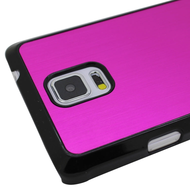 Brushed Texture Plastic Case for Galaxy Note 4