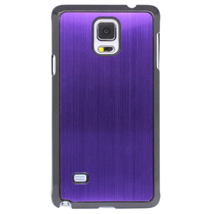 Brushed Texture Plastic Case for Galaxy Note 4