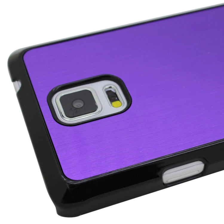 Brushed Texture Plastic Case for Galaxy Note 4