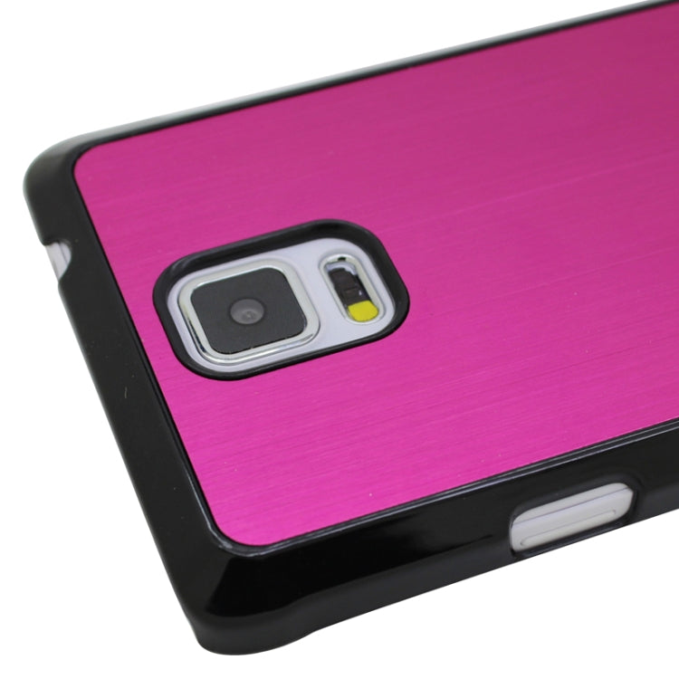 Brushed Texture Plastic Case for Galaxy Note 4