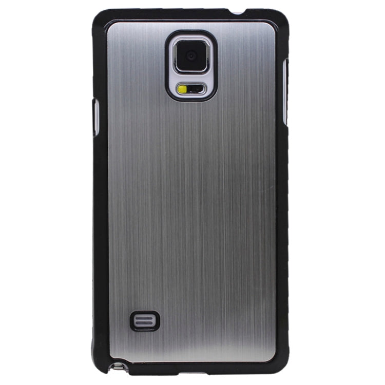 Brushed Texture Plastic Case for Galaxy Note 4